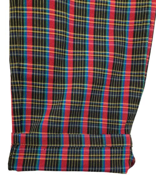 SUPREME（シュプリーム）Supreme (シュプリーム) WORK PANT ブラック×レッド×グリーン サイズ:30の古着・服飾アイテム