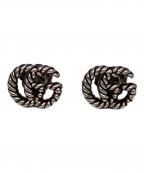 GUCCIグッチ）の古着「インターロッキングGピアス」｜シルバー