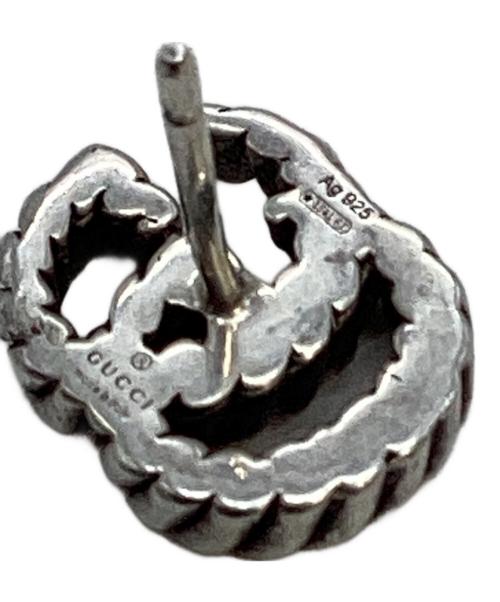 GUCCI（グッチ）GUCCI (グッチ) インターロッキングGピアス シルバーの古着・服飾アイテム