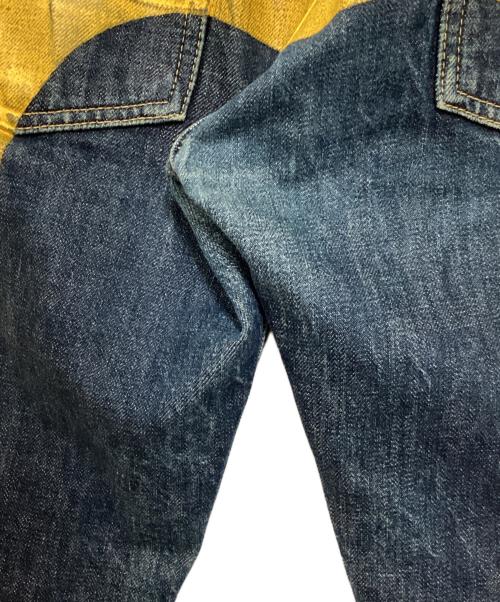 Evisu Jeans（エヴィスジーンズ）Evisu Jeans (エヴィスジーンズ) ＃2000 ダイコックプリントバギージーンズ インディゴ サイズ:33/35の古着・服飾アイテム