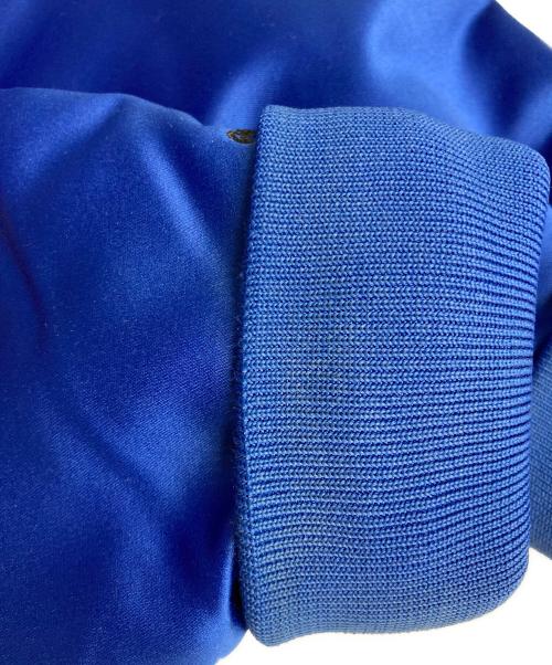 MITCHELL & NESS（ミッチェルアンドネス）MITCHELL & NESS (ミッチェルアンドネス) NBA (エヌビーエー) ヴァーシティジャケット ブルー×ブラック サイズ:Mの古着・服飾アイテム