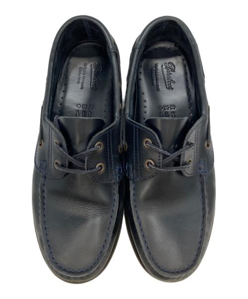PARABOOT（パラブーツ）PARABOOT (パラブーツ) BARTH デッキシューズ ネイビー サイズ:42の古着・服飾アイテム