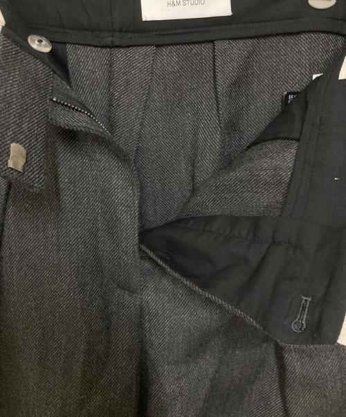 H&M STUDIO（エイチアンドエム ストゥディオ）H&M STUDIO (エイチアンドエム ストゥディオ) ダブルブレスト ウールブレザー/ウールテーパードパンツ グレー サイズ:S/36の古着・服飾アイテム