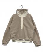 BASE CALMベースカルム）の古着「Fleece Reversible Top」｜ベージュ