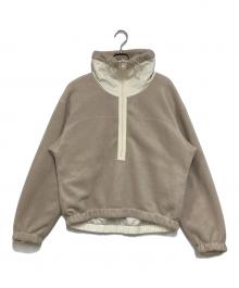 BASE CALM（ベースカルム）の古着「Fleece Reversible Top」｜ベージュ