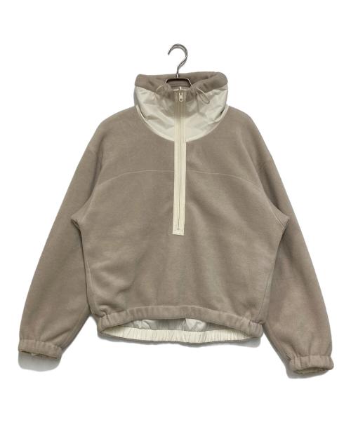 BASE CALM（ベースカルム）BASE CALM (ベースカルム) Fleece Reversible Top ベージュ サイズ:1の古着・服飾アイテム