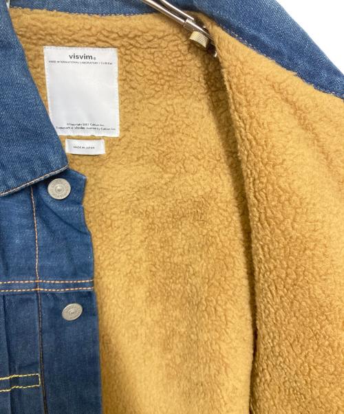 VISVIM（ビズビム）VISVIM (ビズビム) 1st Type 裏ボアデニムジャケット インディゴ サイズ:2の古着・服飾アイテム