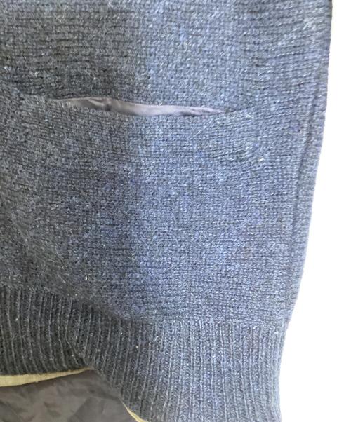 sacai（サカイ）sacai (サカイ) パイピングニットテーラードジャケット ネイビー サイズ:2の古着・服飾アイテム