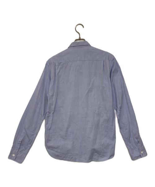 COMME des GARCONS HOMME（コムデギャルソン オム）COMME des GARCONS HOMME (コムデギャルソン オム) パッチワークロングスリーブシャツ ブルー サイズ:Sの古着・服飾アイテム