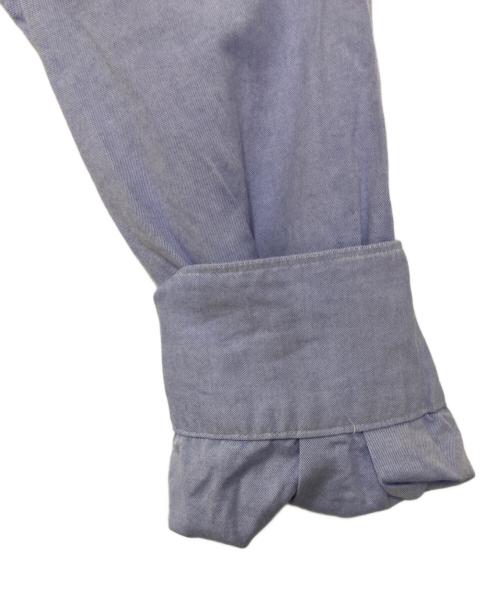 COMME des GARCONS HOMME（コムデギャルソン オム）COMME des GARCONS HOMME (コムデギャルソン オム) パッチワークロングスリーブシャツ ブルー サイズ:Sの古着・服飾アイテム