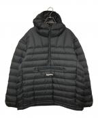 SUPREMEシュプリーム）の古着「マイクロダウンハーフジッププルオーバー」｜ブラック