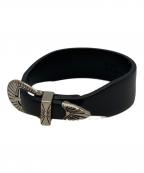 TOGA ARCHIVESトーガアーカイブス）の古着「METAL BANGLE 1」｜ブラック