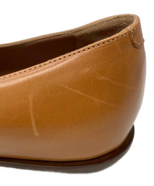 SARTORE（サルトル）SARTORE (サルトル) タッセルバイカラ―ローファー キャメル×アイボリー サイズ:38の古着・服飾アイテム