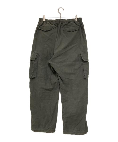 gold（ゴールド）gold (ゴールド) LIGHT BACKSATIN EASY CARGO PANTS オリーブ サイズ:Ｌの古着・服飾アイテム