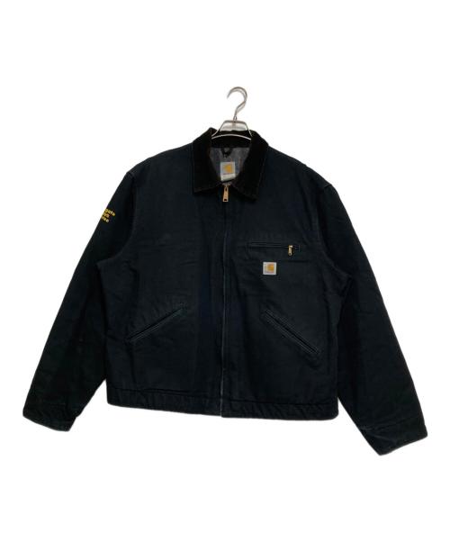 CarHartt（カーハート）CarHartt (カーハート) 裏地ブランケット ダックジャケット ブラック サイズ:XLの古着・服飾アイテム