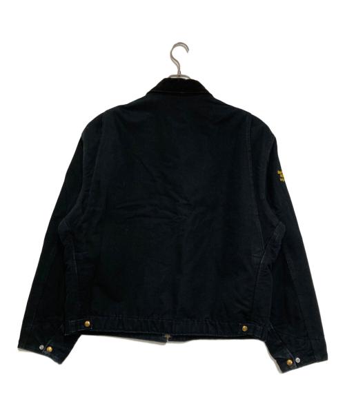 CarHartt（カーハート）CarHartt (カーハート) 裏地ブランケット ダックジャケット ブラック サイズ:XLの古着・服飾アイテム