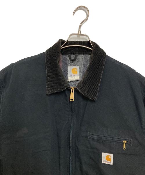 CarHartt（カーハート）CarHartt (カーハート) 裏地ブランケット ダックジャケット ブラック サイズ:XLの古着・服飾アイテム