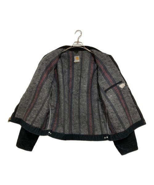 CarHartt（カーハート）CarHartt (カーハート) 裏地ブランケット ダックジャケット ブラック サイズ:XLの古着・服飾アイテム