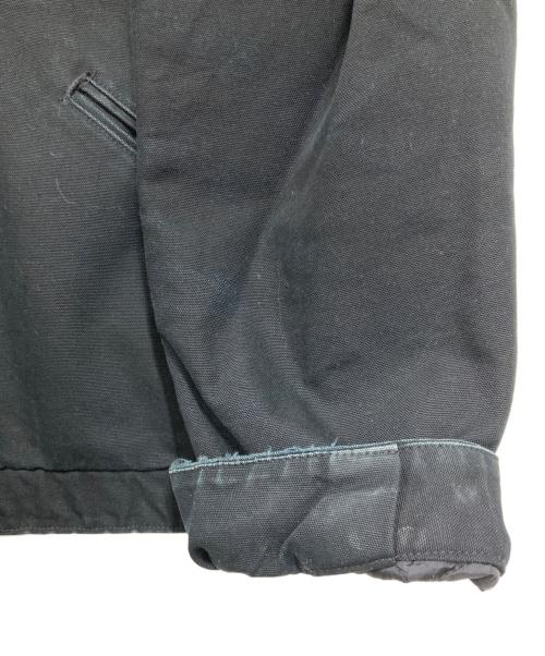 CarHartt（カーハート）CarHartt (カーハート) 裏地ブランケット ダックジャケット ブラック サイズ:XLの古着・服飾アイテム
