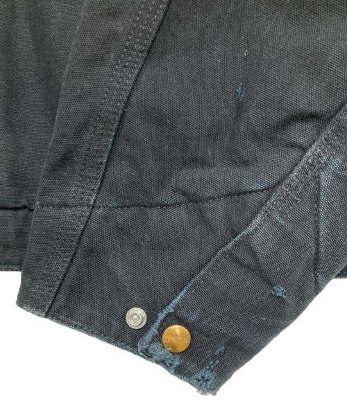 CarHartt（カーハート）CarHartt (カーハート) 裏地ブランケット ダックジャケット ブラック サイズ:XLの古着・服飾アイテム