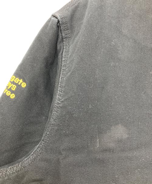 CarHartt（カーハート）CarHartt (カーハート) 裏地ブランケット ダックジャケット ブラック サイズ:XLの古着・服飾アイテム