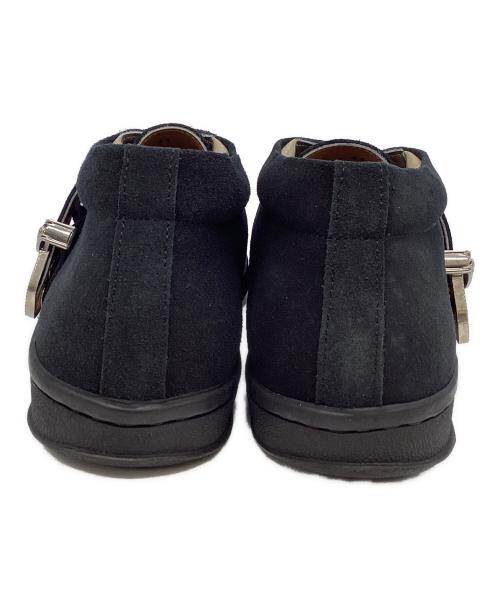 MANEBU（マネブ）MANEBU (マネブ) BEEJO “SUEDE” -PAN SOLE- ブラック サイズ:41の古着・服飾アイテム