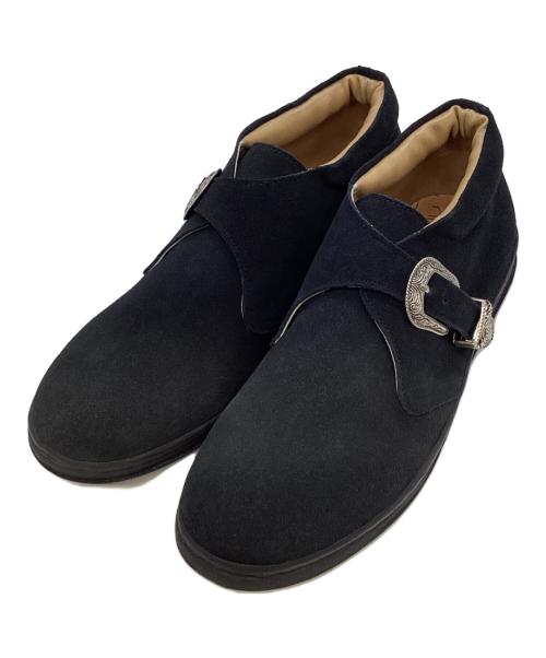 MANEBU（マネブ）MANEBU (マネブ) BEEJO “SUEDE” -PAN SOLE- ブラック サイズ:40の古着・服飾アイテム