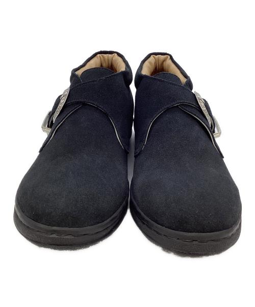 MANEBU（マネブ）MANEBU (マネブ) BEEJO “SUEDE” -PAN SOLE- ブラック サイズ:40の古着・服飾アイテム