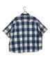Porter Classic (ポータークラシック) BEAT WRITER BLOCK CHECK SHIRT ブルー×ホワイト サイズ:34：19000円