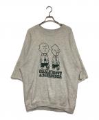 sports wear×PEANUTSスポーツウェア×ピーナッツ）の古着「プリントスウェット」｜グレー