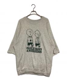 sports wear×PEANUTS（スポーツウェア×ピーナッツ）の古着「プリントスウェット」｜グレー
