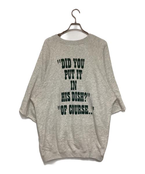 sports wear（スポーツウェア）sports wear (スポーツウェア) PEANUTS (ピーナッツ) プリントスウェット グレー サイズ:Lの古着・服飾アイテム