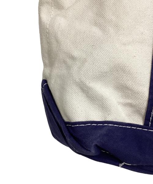 L.L.Bean（エルエルビーン）L.L.Bean (エルエルビーン) BOAT AND TOTE アイボリー×ネイビーの古着・服飾アイテム
