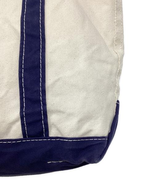 L.L.Bean（エルエルビーン）L.L.Bean (エルエルビーン) BOAT AND TOTE アイボリー×ネイビーの古着・服飾アイテム