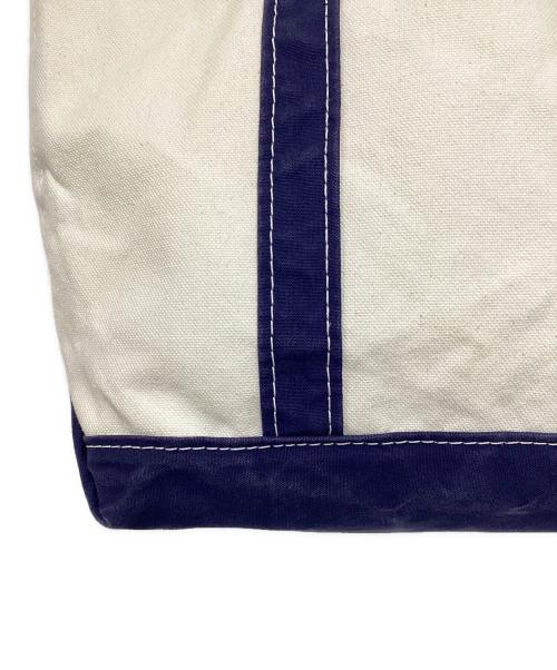 L.L.Bean（エルエルビーン）L.L.Bean (エルエルビーン) BOAT AND TOTE アイボリー×ネイビーの古着・服飾アイテム