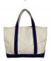 L.L.Bean（エルエルビーン）の古着「BOAT AND TOTE」｜アイボリー×ネイビー