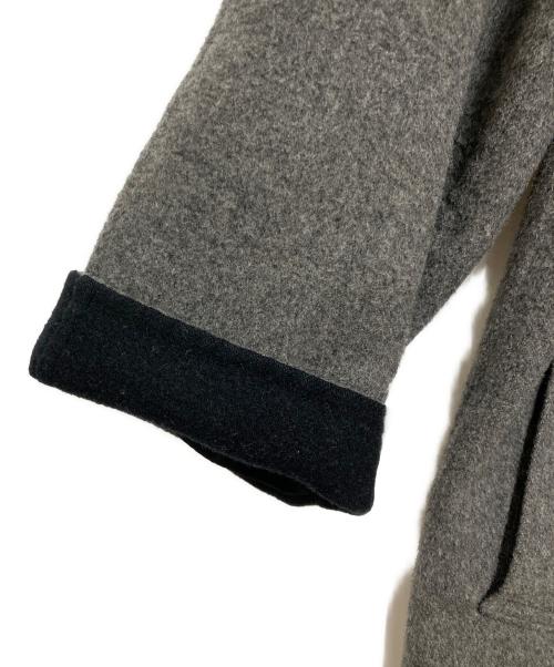 Burberry's（バーバリーズ）Burberry's (バーバリーズ) ウールカシミヤブレンドダブルコート グレー サイズ:9Aの古着・服飾アイテム