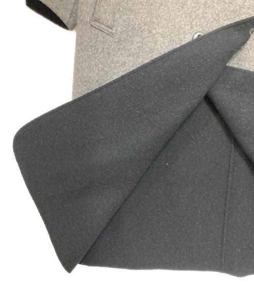 Burberry's（バーバリーズ）Burberry's (バーバリーズ) ウールカシミヤブレンドダブルコート グレー サイズ:9Aの古着・服飾アイテム