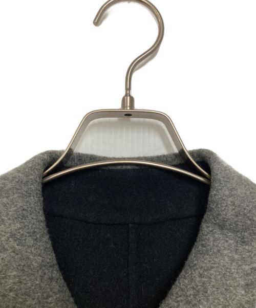 Burberry's（バーバリーズ）Burberry's (バーバリーズ) ウールカシミヤブレンドダブルコート グレー サイズ:9Aの古着・服飾アイテム