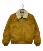 CALEEキャリー）の古着「フライトジャケット」｜ブラウン