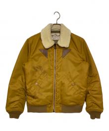 CALEE（キャリー）の古着「フライトジャケット」｜ブラウン