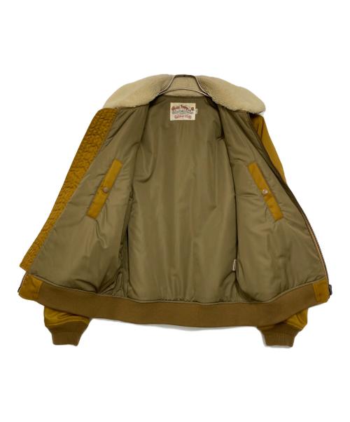 CALEE（キャリー）CALEE (キャリー) フライトジャケット ブラウン サイズ:Lの古着・服飾アイテム