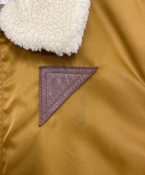 CALEE（キャリー）CALEE (キャリー) フライトジャケット ブラウン サイズ:Lの古着・服飾アイテム