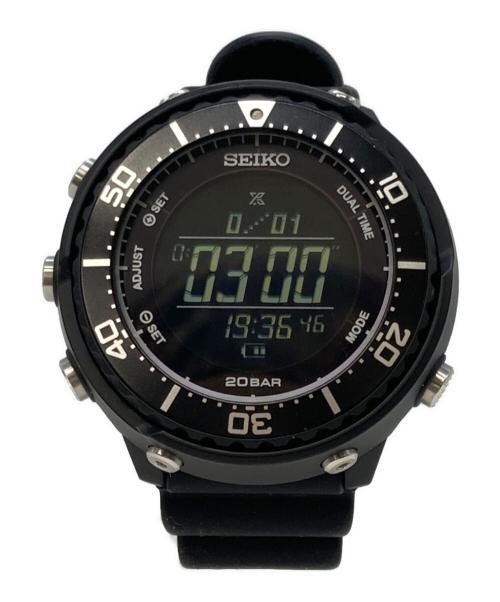 SEIKO（セイコー）SEIKO (セイコー) フィールドマスター デジタルウォッチ ブラックの古着・服飾アイテム