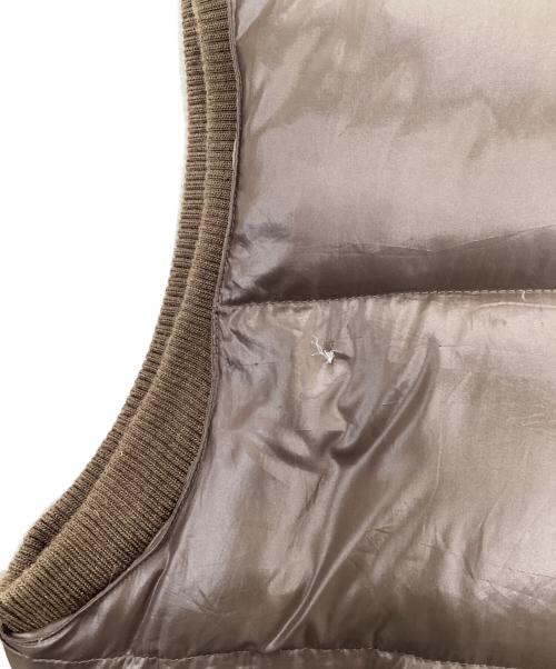 MARMOT（マーモット）MARMOT (マーモット) ダウンベスト ブラウン サイズ:XLの古着・服飾アイテム