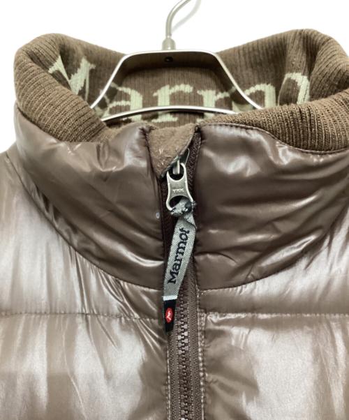 MARMOT（マーモット）MARMOT (マーモット) ダウンベスト ブラウン サイズ:XLの古着・服飾アイテム