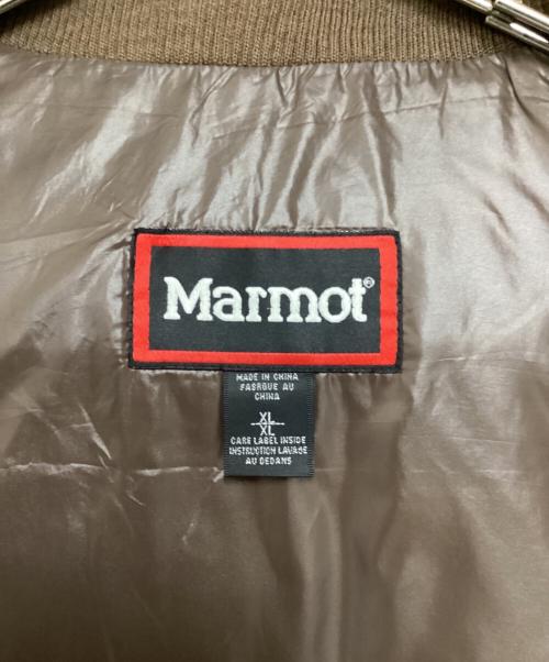 MARMOT（マーモット）MARMOT (マーモット) ダウンベスト ブラウン サイズ:XLの古着・服飾アイテム