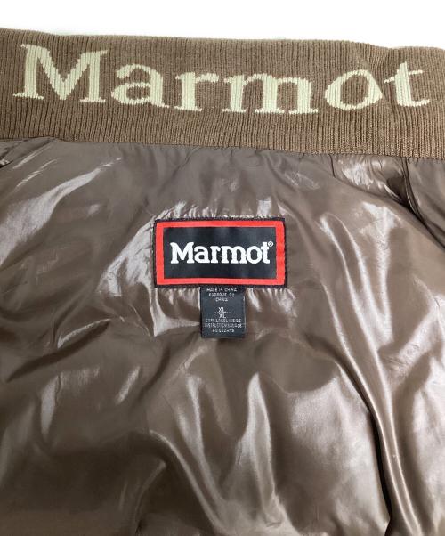 MARMOT（マーモット）MARMOT (マーモット) ダウンベスト ブラウン サイズ:XLの古着・服飾アイテム