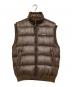 MARMOT（マーモット）の古着「ダウンベスト」｜ブラウン