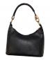 GUCCI (グッチ) ワンショルダーレザーバッグ ブラック：20000円